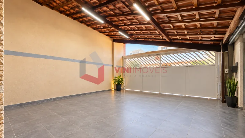 Casa 2 dormitórios no Vila Caiçara - Praia Grande