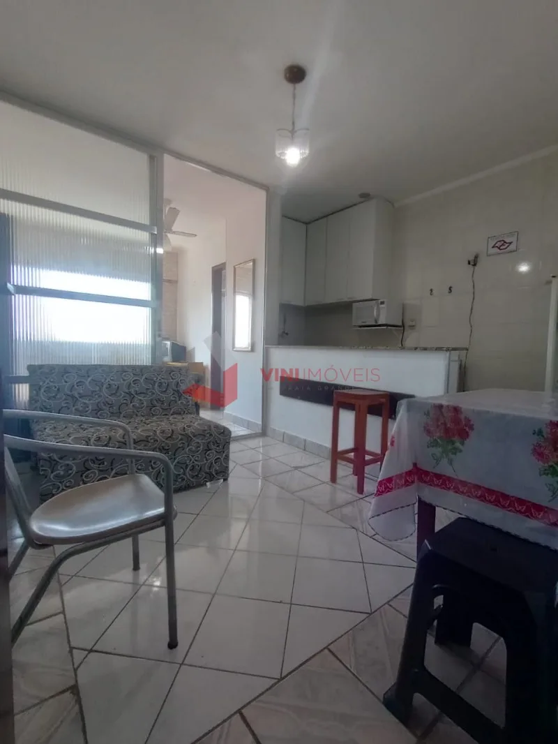 Kitnet 1 dormitório no Cidade Ocian - Praia Grande
