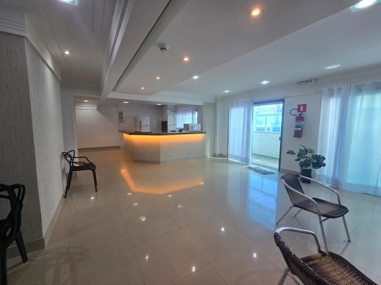Apartamento vista mar com sacada gourmet — foto 7