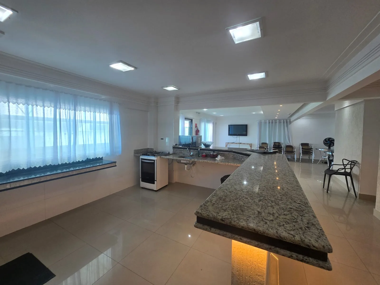 Apartamento vista mar com sacada gourmet — foto 8