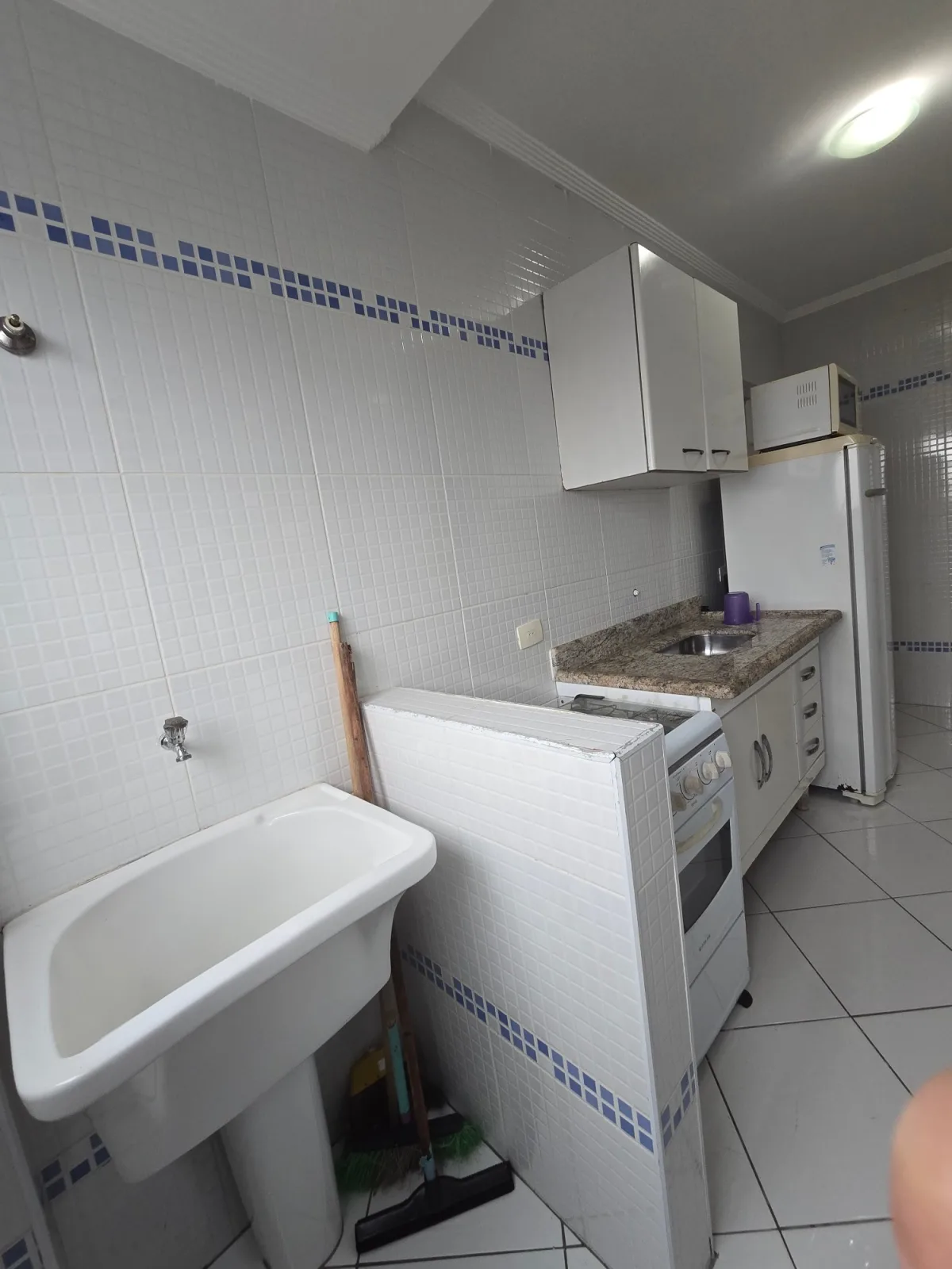 Apartamento vista mar com sacada gourmet — foto 2