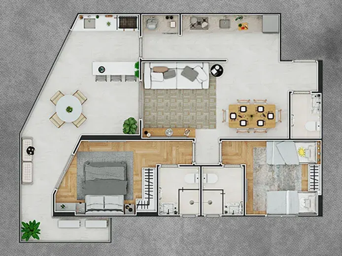 Vision Fortcon Residence — unidade 103 — foto 2