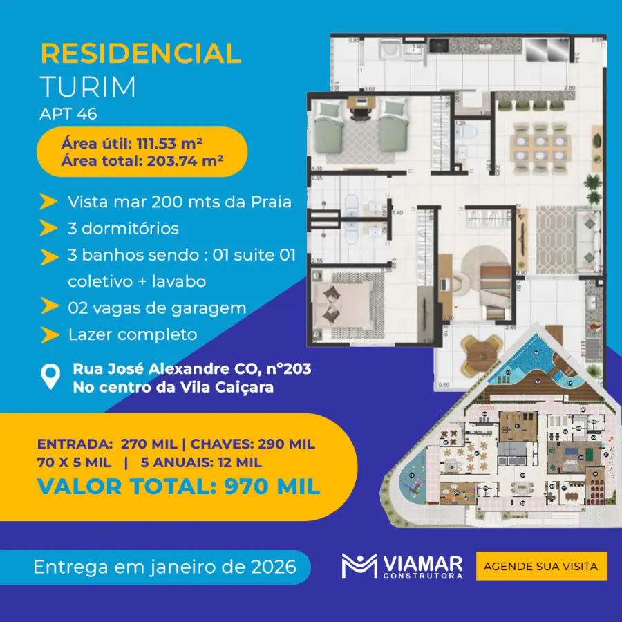 Residencial Turim — unidade 46