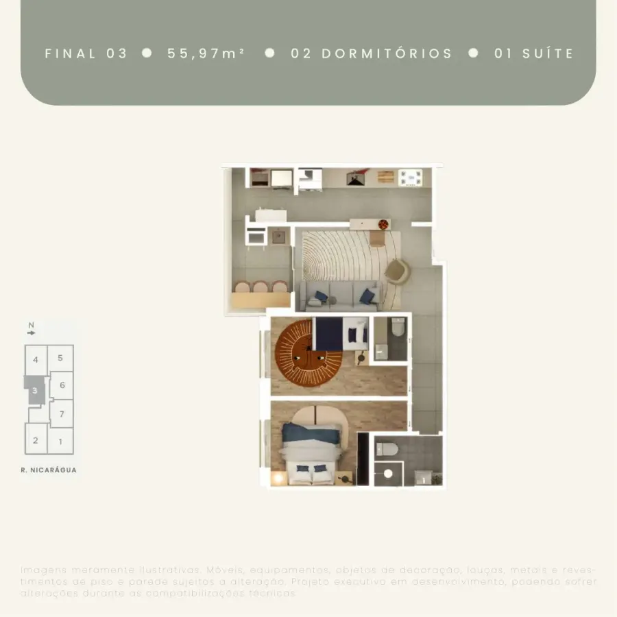 Apartamento 2 quartos no Guilhermina — foto 25