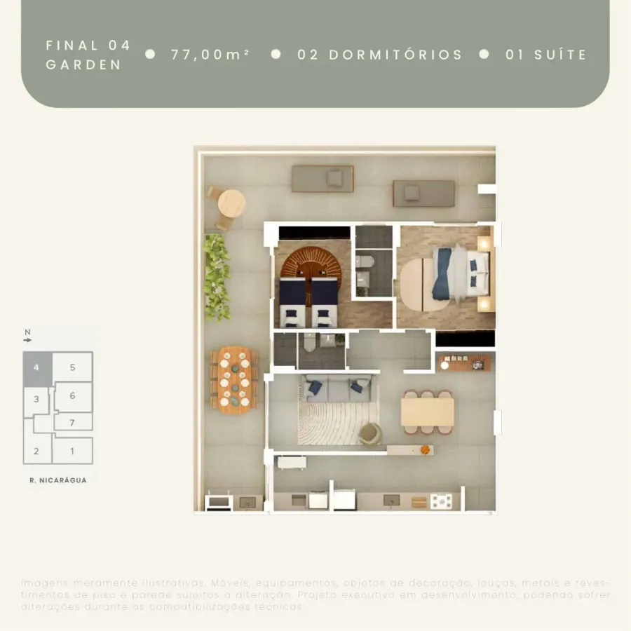 Apartamento 2 quartos no Guilhermina — foto 19