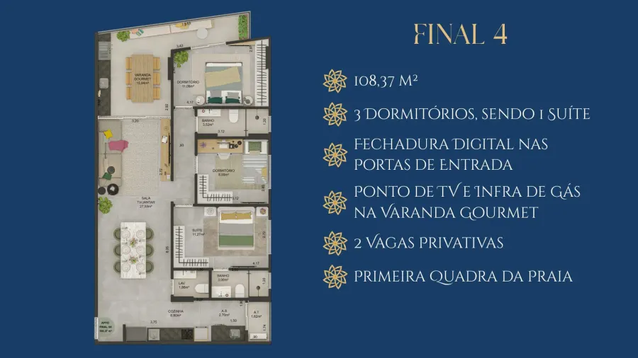 Apartamento 3 quartos no Aviação — foto 14