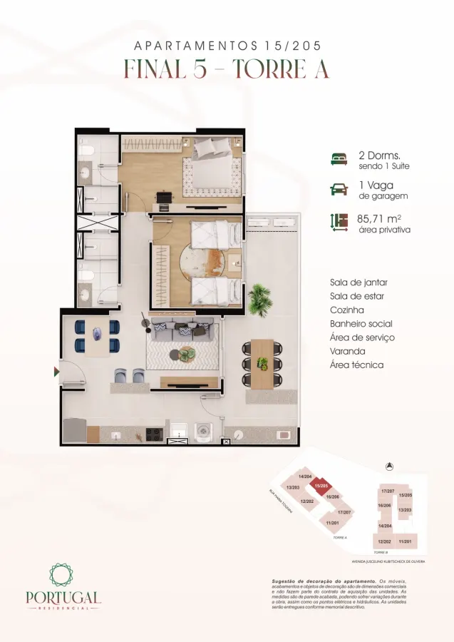 Apartamento 2 quartos no Vila Caiçara — foto 7