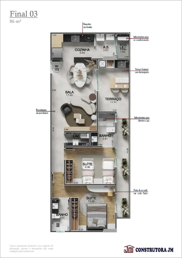 Apartamento 2 quartos no Vilamar — foto 16