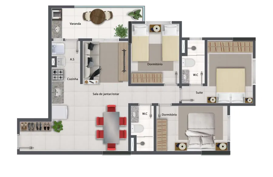 Residencial Dante Alighieri — foto 8
