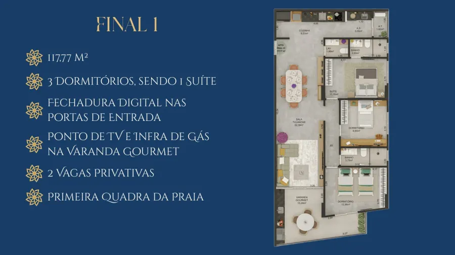 Apartamento 3 quartos no Aviação — foto 11