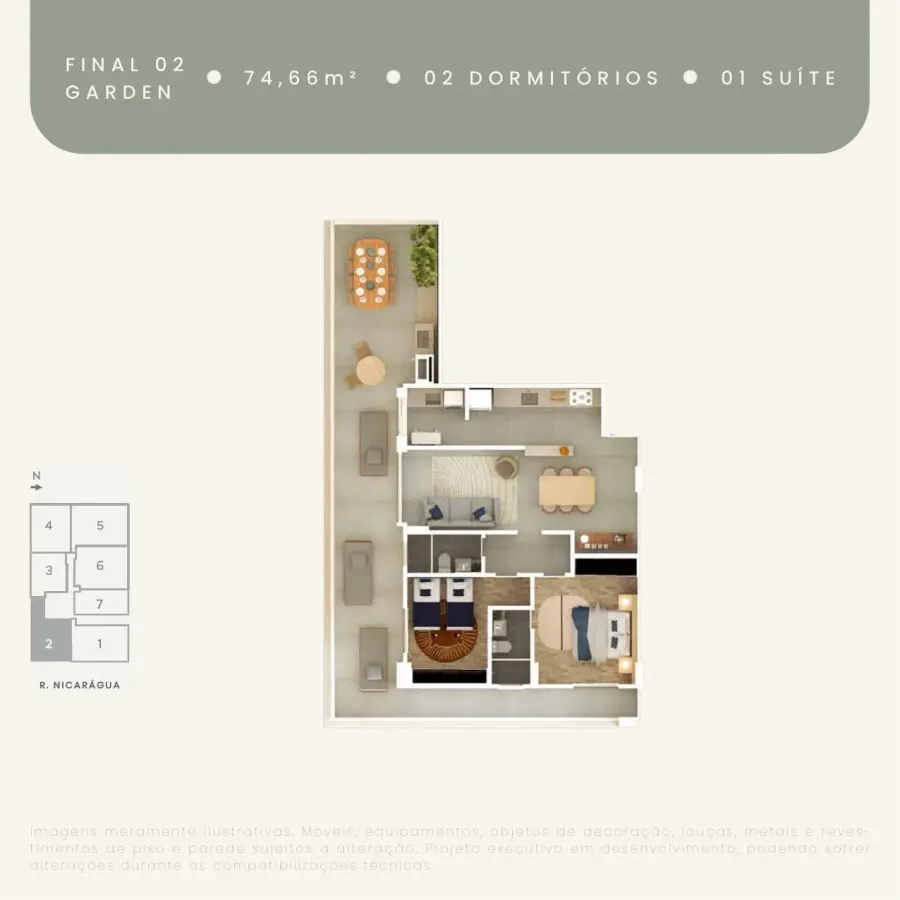 Apartamento 2 quartos no Guilhermina — foto 17