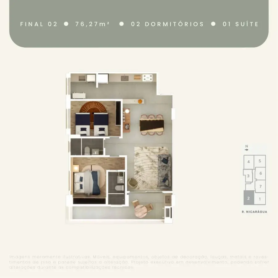 Apartamento 2 quartos no Guilhermina — foto 24