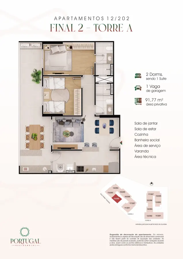 Apartamento 2 quartos no Vila Caiçara — foto 29