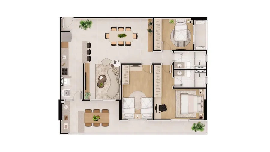 Apartamento 2 quartos no Vila Caiçara — foto 22