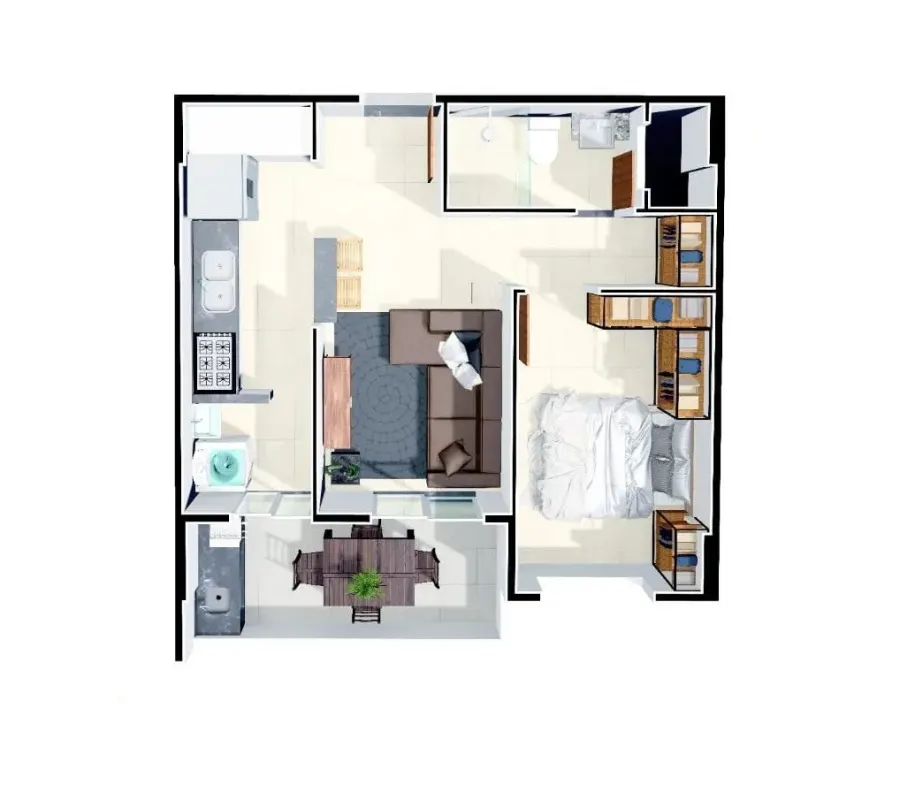 Edifício Monte Cristo — Apartamento 88 — unidade 88 — foto 2