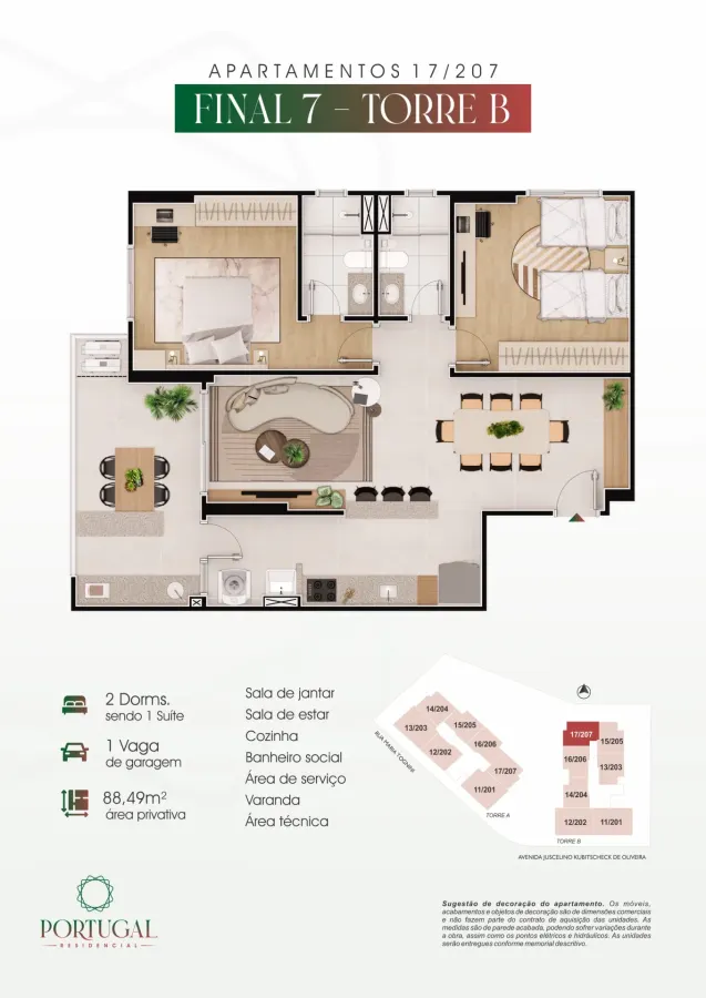 Apartamento 2 quartos no Vila Caiçara — foto 30