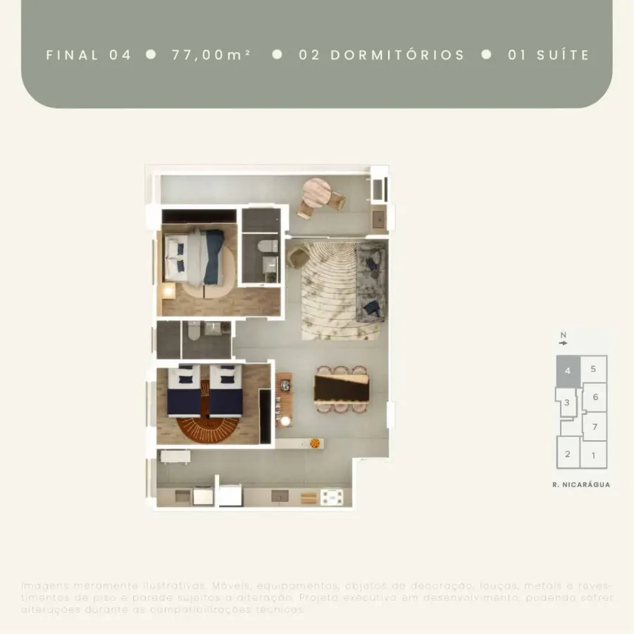 Apartamento 2 quartos no Guilhermina — foto 26
