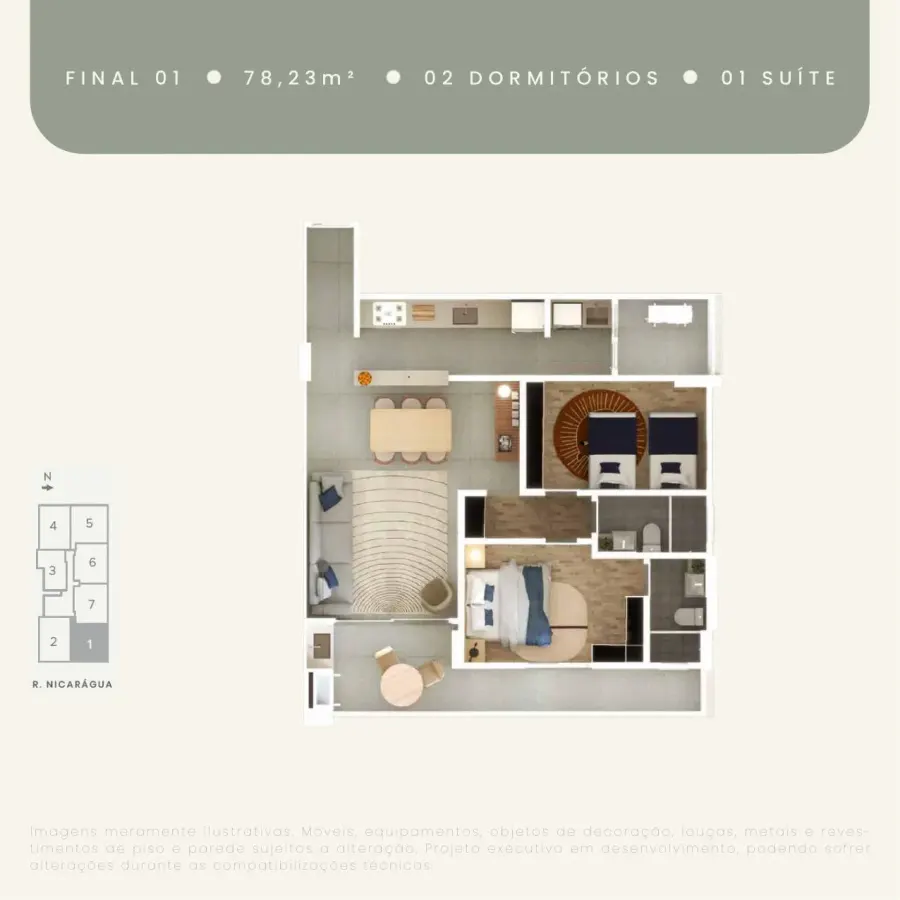 Apartamento 2 quartos no Guilhermina — foto 23