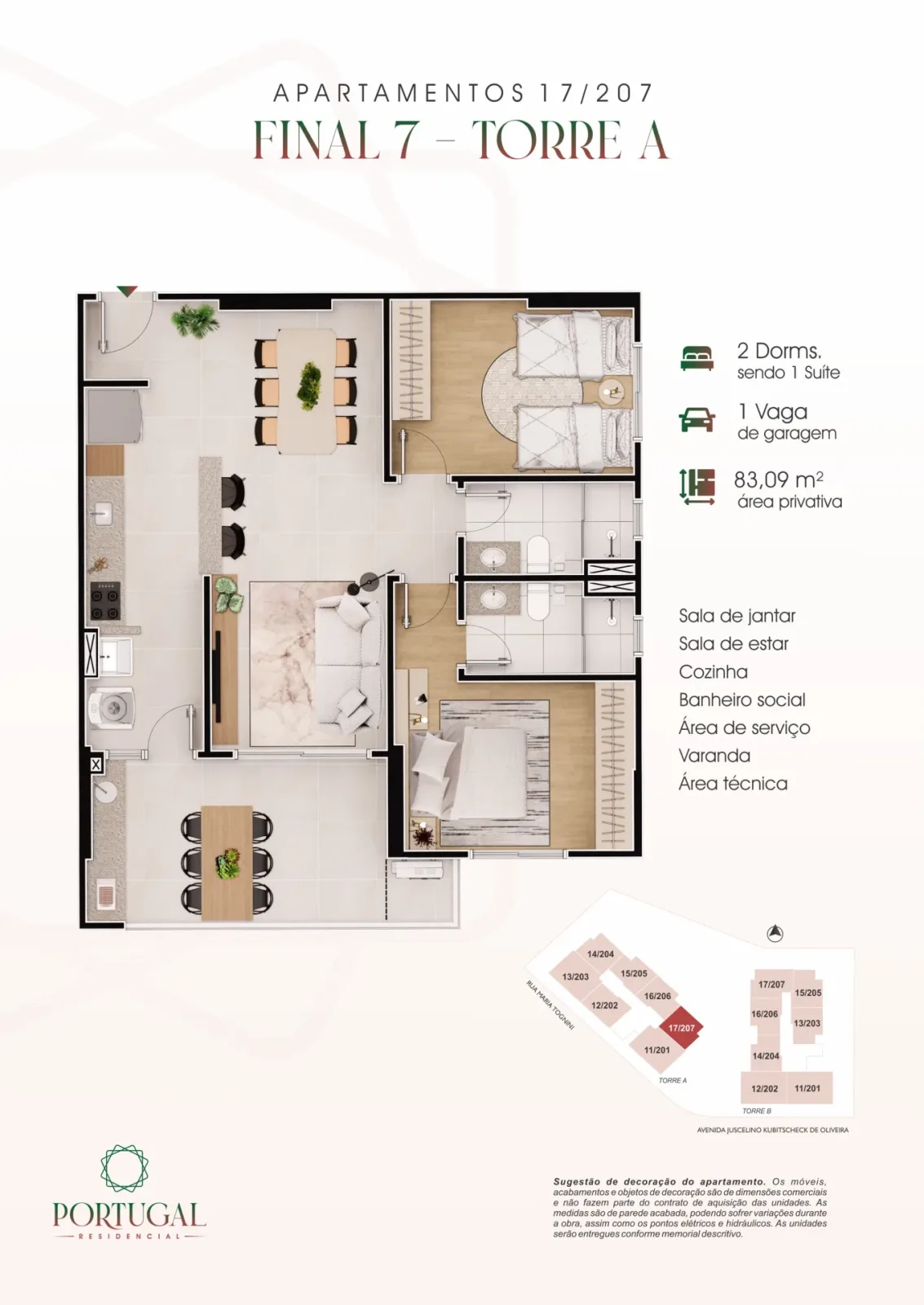 Residencial Portugal — Torre A · unidade 81