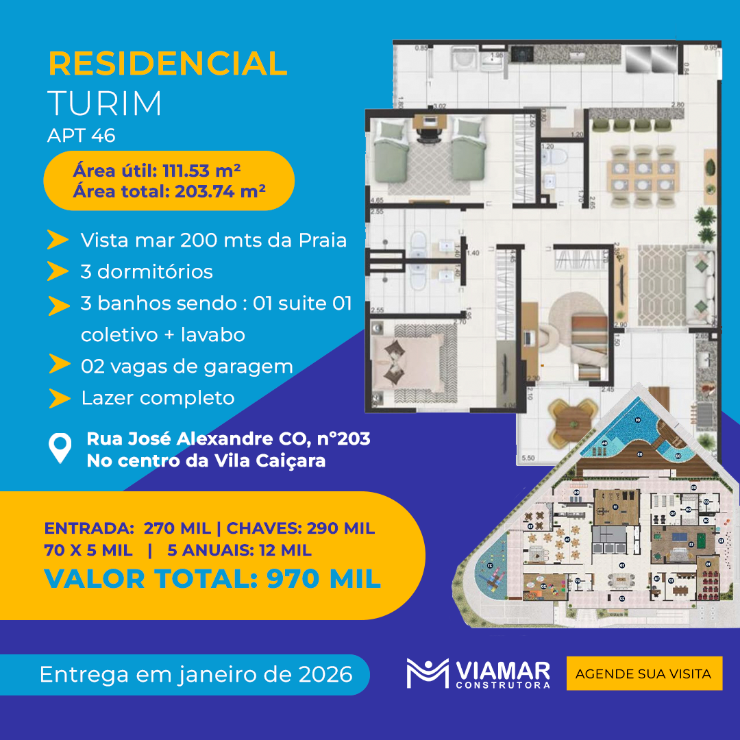Residencial Turim — unidade 46