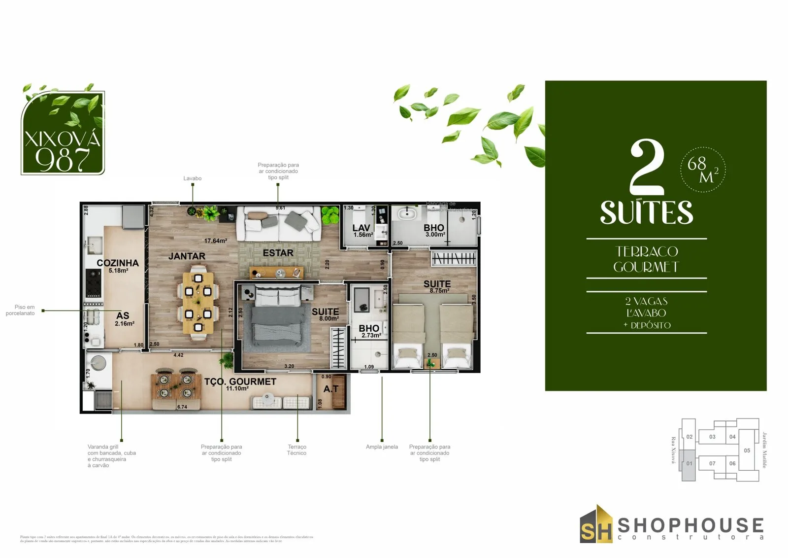 Apartamento 2 quartos no Canto do Forte — foto 19