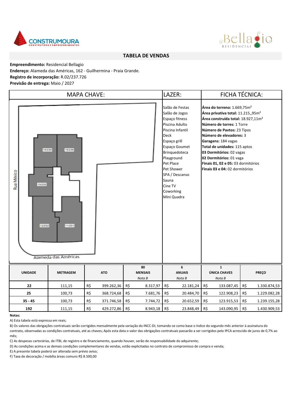 Residencial Bellagio