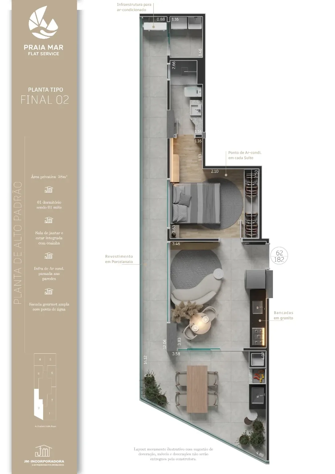 Apartamento em Praia Grande - Vilamar