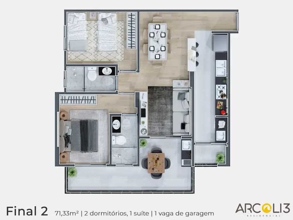 Residencial Arcoli 3 — foto 8